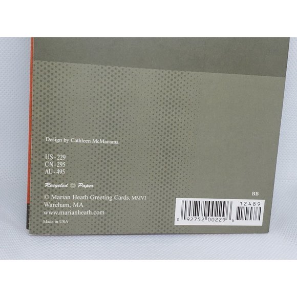 Rare Marian Heath Greeting Card For My Dork Geek Loser Brother Fun Greeting Card - Picture 5 of 10